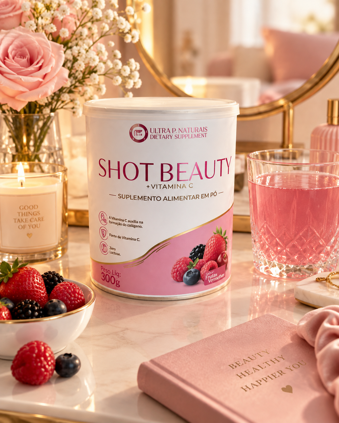 Shot Beauty + Vitamina C | Beleza e Colágeno