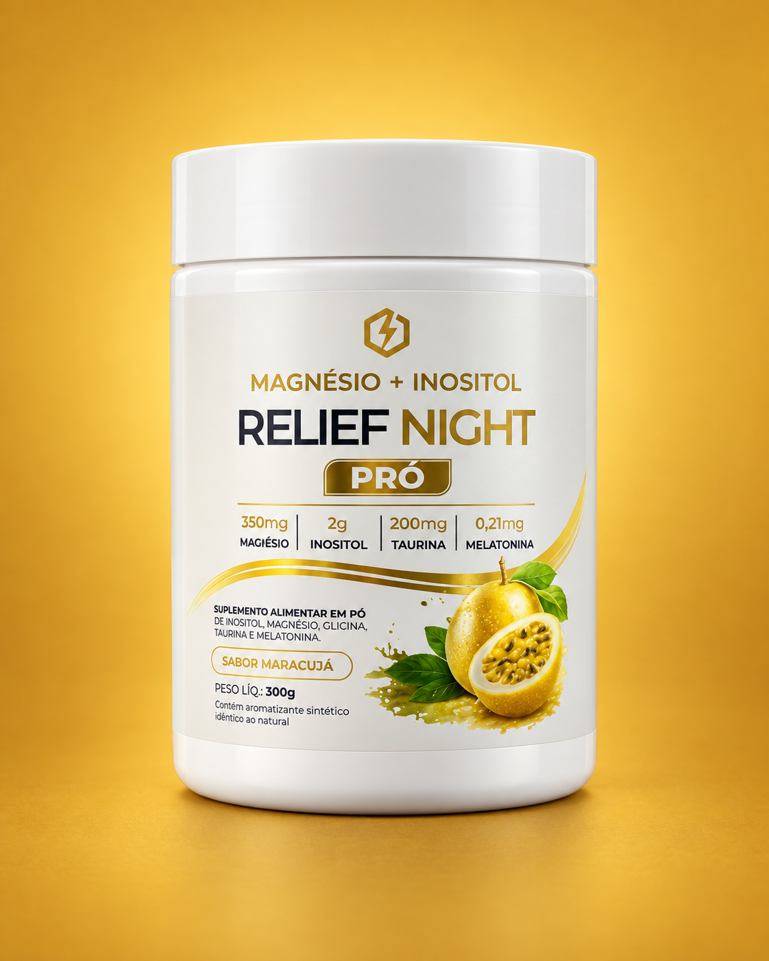 Relief Night Pro Magnésio + Inositol | Sono e Relaxamento