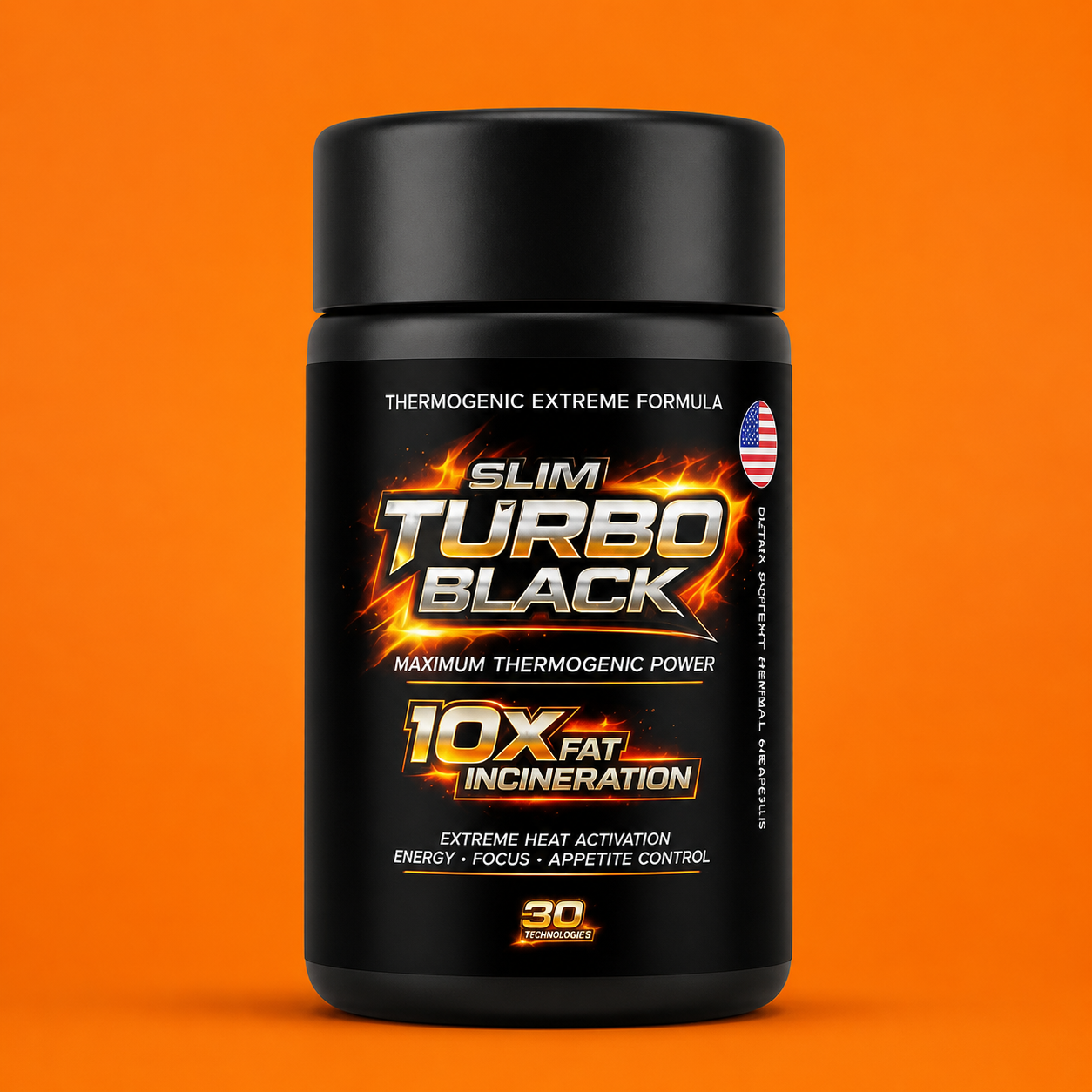 Slim Turbo Black